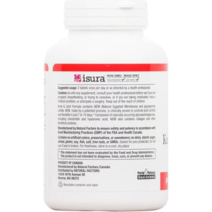 Natural Factors, NEM Knee & Joint Formula, Promotes Flexibility and Comfort, 60 Tablets