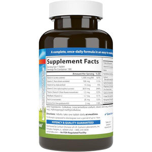 Carlson - Mini-Multi, Small Multivitamin Tablets, Immune Support & Heart Health 180 Mini Tablets