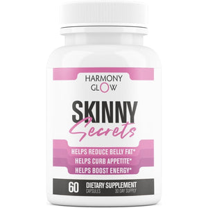 Skinny Secrets - Best Weight Loss Pills for Women | Appetite Suppressant, Belly Fat Burner, Carb Blocker 60 Capsules