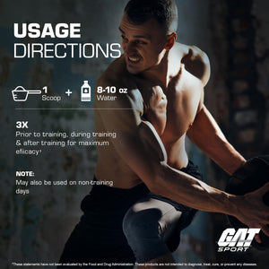 GAT SPORT Flexx Eaas + Hydration, Advanced Essential Amino Acids, 30 Servings (Fruit Punch)