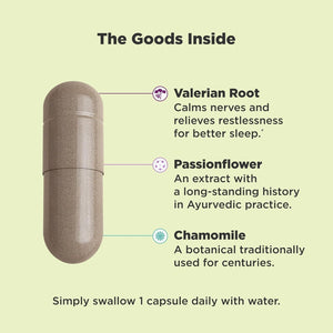 OLLY Sleep Aid Adaptogen Sleep Support Supplement 30Ct Capsules