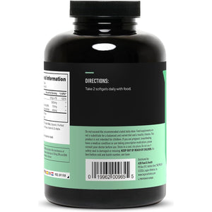 LEGION Triton Fish Oil Capsules - Triple Strength Omega 3 Essential Fatty Acids 2400Mg EPA & DHA per Serving, 30 Servings.