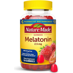 Nature Made Melatonin 2.5 Mg Gummies 130 Day Supply