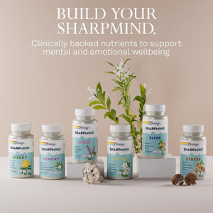 SOLARAY Sharpmind Focus, Mental Alertness Nootropic Supplement, 30 Servings