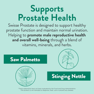 Swisse Saw Palmetto for Men Prostate Supplement | Supports Prostate Health & Male Reproductive Health 50 Tablets