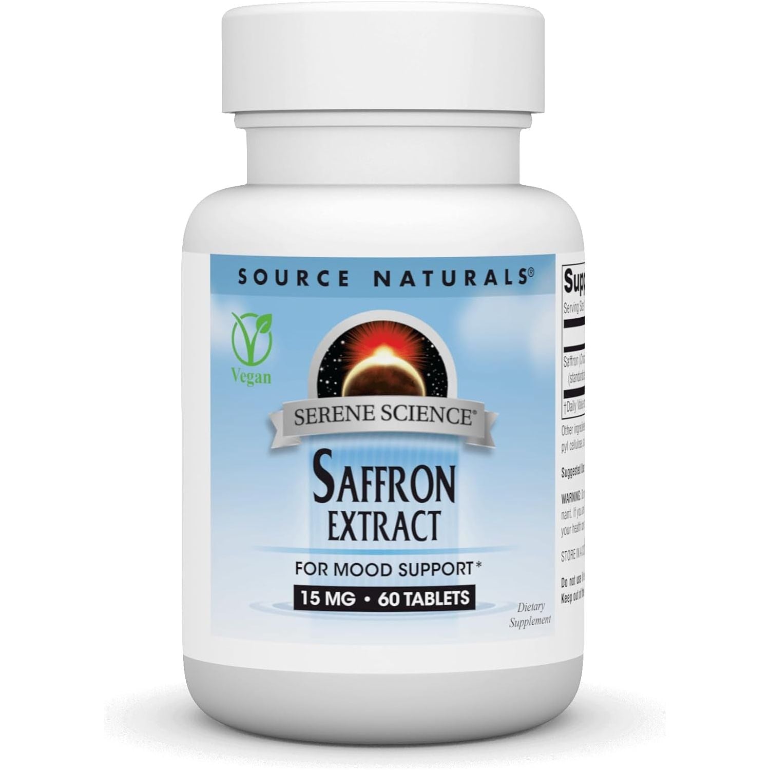 Source Naturals Serene Science Saffron Extract, for Mood Support* - 60 Tablets