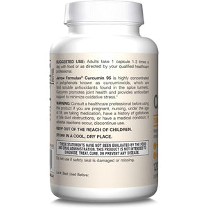 Jarrow Formulas Curcumin 95 500 Mg, Turmeric Curcumin Extract for Bone and Joint Support Dietary Supplement, 120 Capsules
