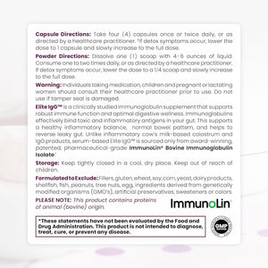 Pure Therapro Rx Elite Igg Immunoglobulin Supplement | 1100+ Mg (120 Capsules)