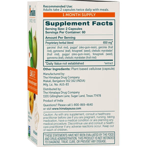 Himalaya Leancare Herbal Supplement for Weight Support, 600 Mg, 120 Capsules