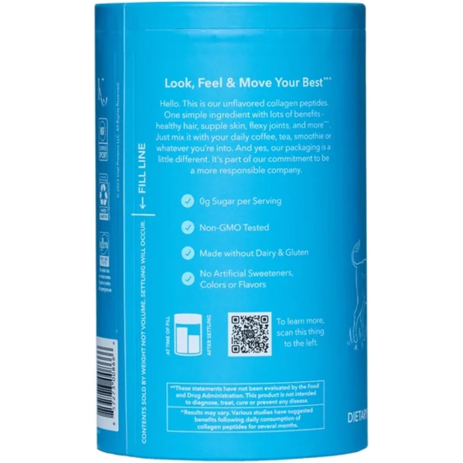 Vital Proteins Natural Whole Nutrition Collagen Peptides - 24 Ounce