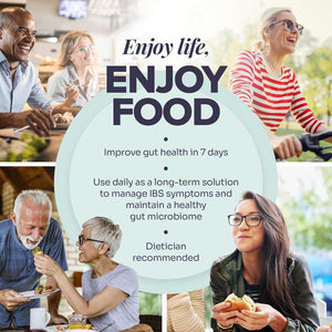 Ibtrol® 3–In–1 IBS Gut Health Supplement with Psyllium, Prebiotic and Probiotics, 60 Servings (Natural Orange Flavor)