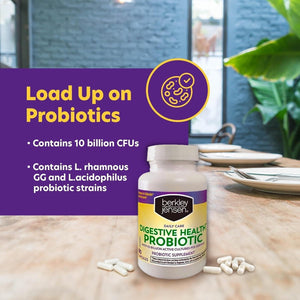 Berkley Jensen Daily Care Digestive Health Probiotics for Women & Men 80 Capsules.