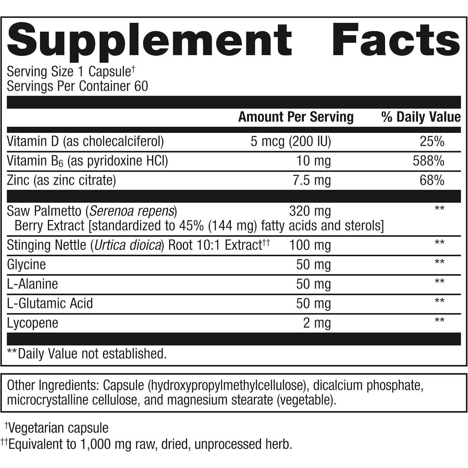 Metagenics Concentrated Ultra Prostagen for Urinary Tract Health & Prostate Function for Men* - 60 Capsules