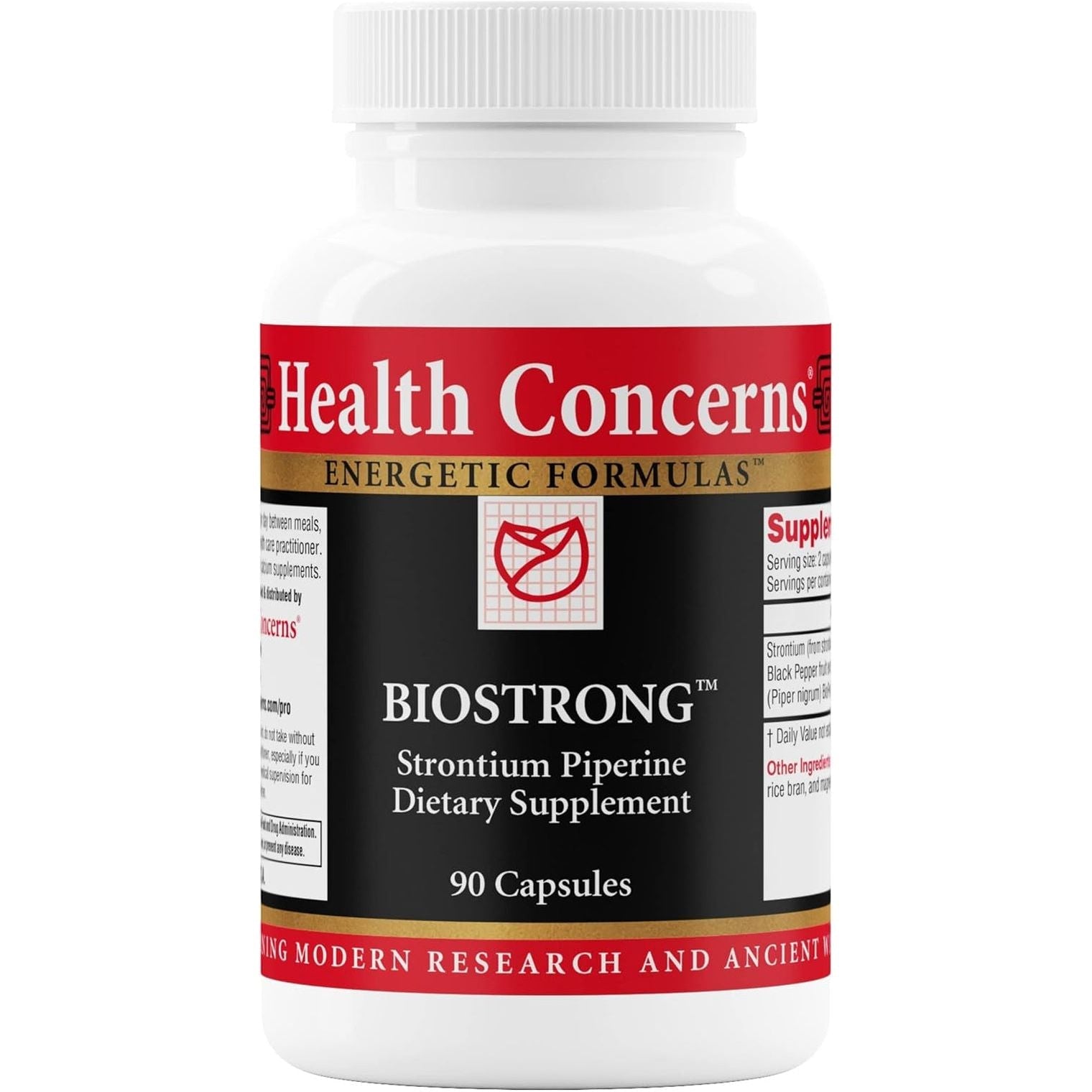 Health Concerns Biostrong - Bone Strength & Bone Health Supplement - 90 Capsules
