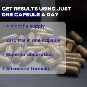 Fenugreek Capsules, 2410Mg per Capsule, 120 Count