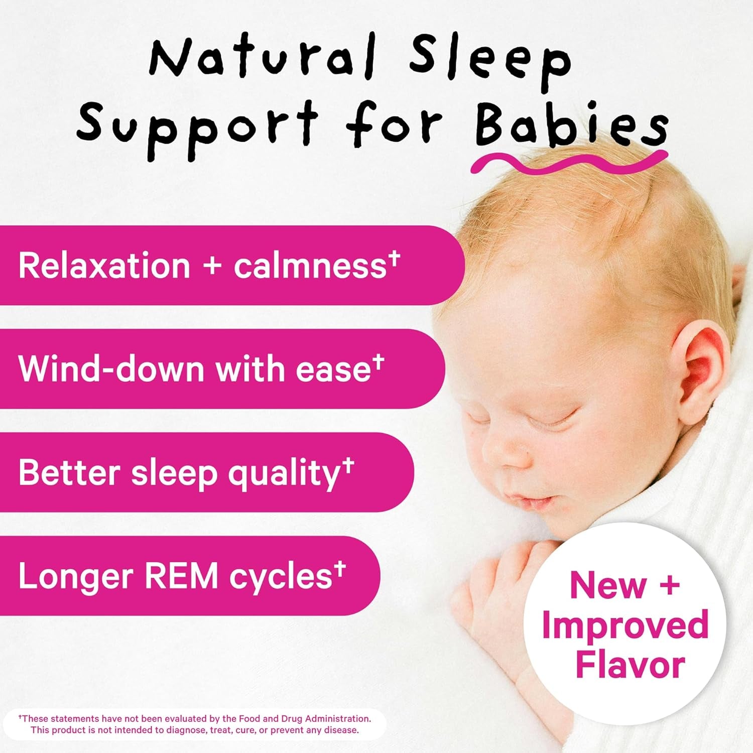 Pink Stork Baby Sleep Drops Naturally Support Sleep 1 Oz, 30 Servings