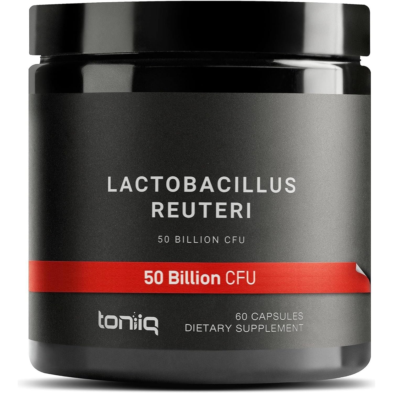 Toniiq 50 Billion CFU Lactobacillus Reuteri Probiotic 50Mg - Highest CFU Count - 60 Servings