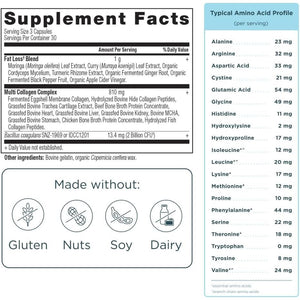 Ancient Nutrition Advanced Collagen Protein Lean with Probiotics, Supports Healthy Weight and Fat Loss, 90 Count