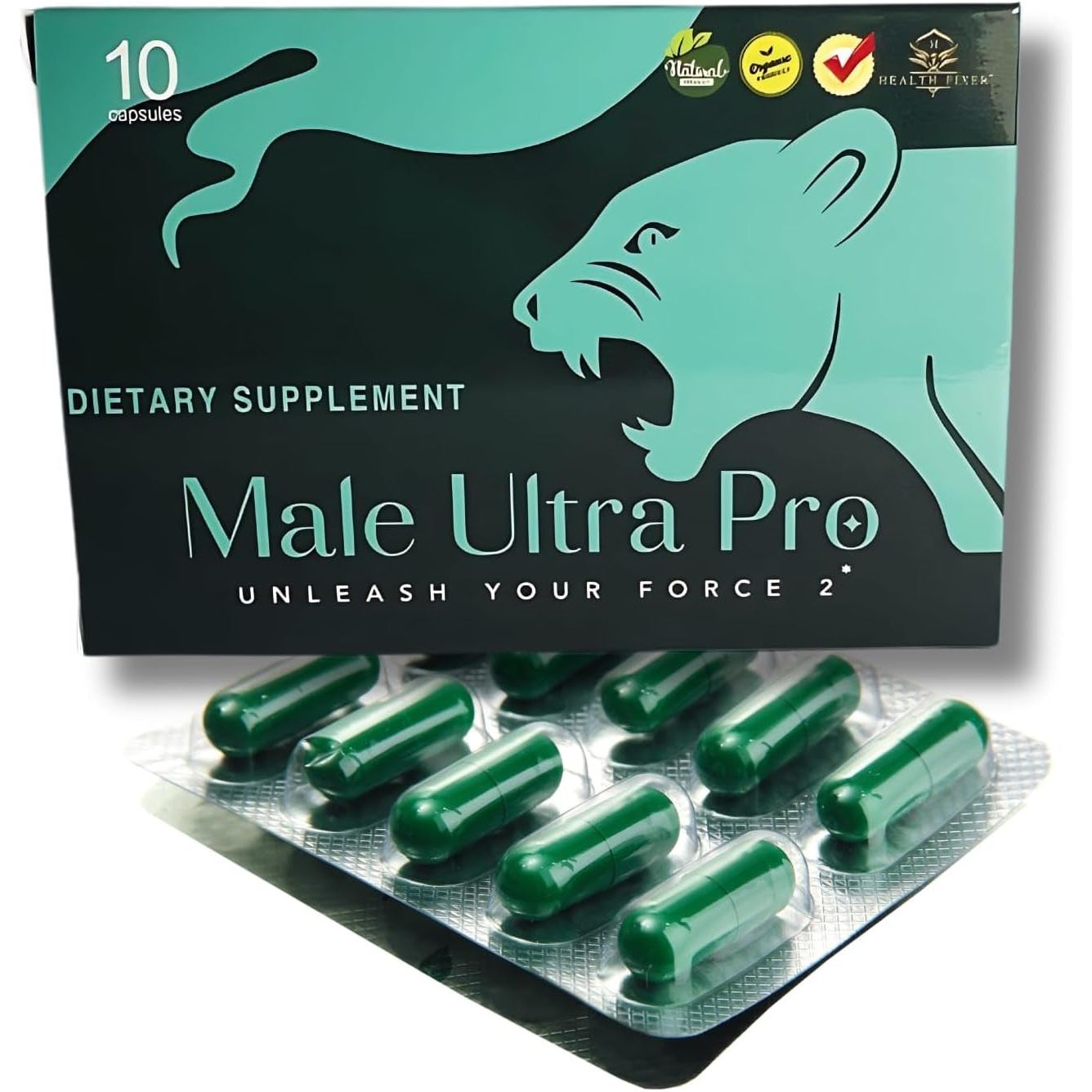 Ultra Pro Sports Nutrition for Improved Performance, Energy and Endurance,10Pk Capsules