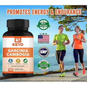Garcinia Cambogia 1600 Mg (180 Capsules) - Pure Natural Extract Supplement Pills