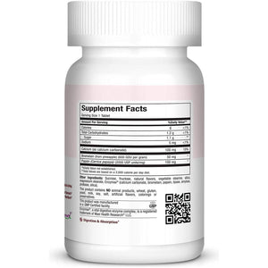 Maxi Health Chewable Digest - Natural Digestive Enzymes with Bromelain and Calcium- Quick-Acting - 90 Chewables.