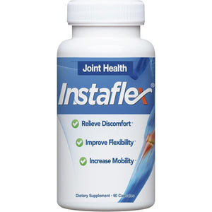Instaflex Joint Support Supplement - Clinically Studied Joint Relief Blend of Glucosamine, MSM, White Willow, Turmeric, Ginger, Cayenne, Hyaluronic Acid - 90 Capsules