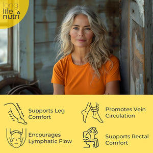 Diosmin 1000Mg Advanced Formula - for Circulatory Health Support 240 Capsules