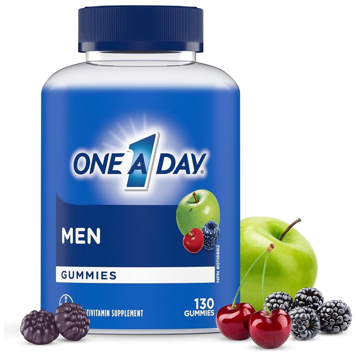 One a Day Men's Multivitamin Gummies 30 Count.