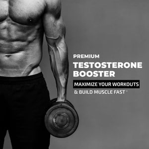 Testosterone Supplement for Men for Muscle Growth, Stamina & Performance 60 Gummies