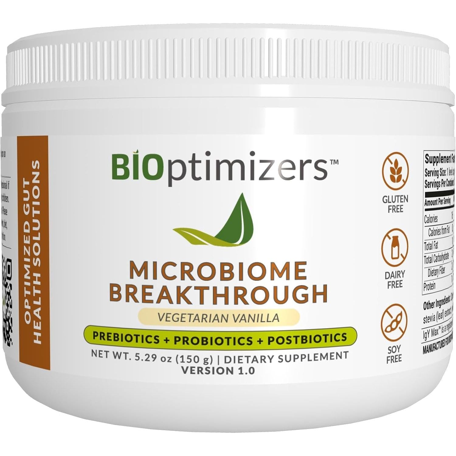 Microbiome Breakthrough Repair Powder - Gas & Bloating Relief - 30 Servings - 150G