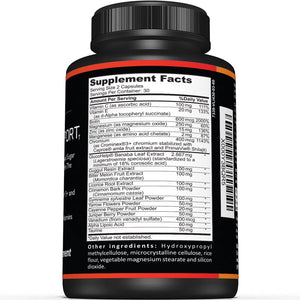 Premium Blood Sugar Support Supplement–Supports Healthy Blood Sugar Levels Already within Normal Range – 60 Capsules.