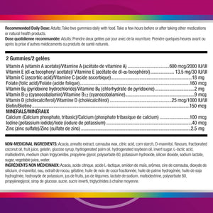 Centrum Women Multigummies, Multivitamins/Minerals Gummies, Cherry, Berry, and Orange Flavours, 130 Gummies (Packaging May Vary)