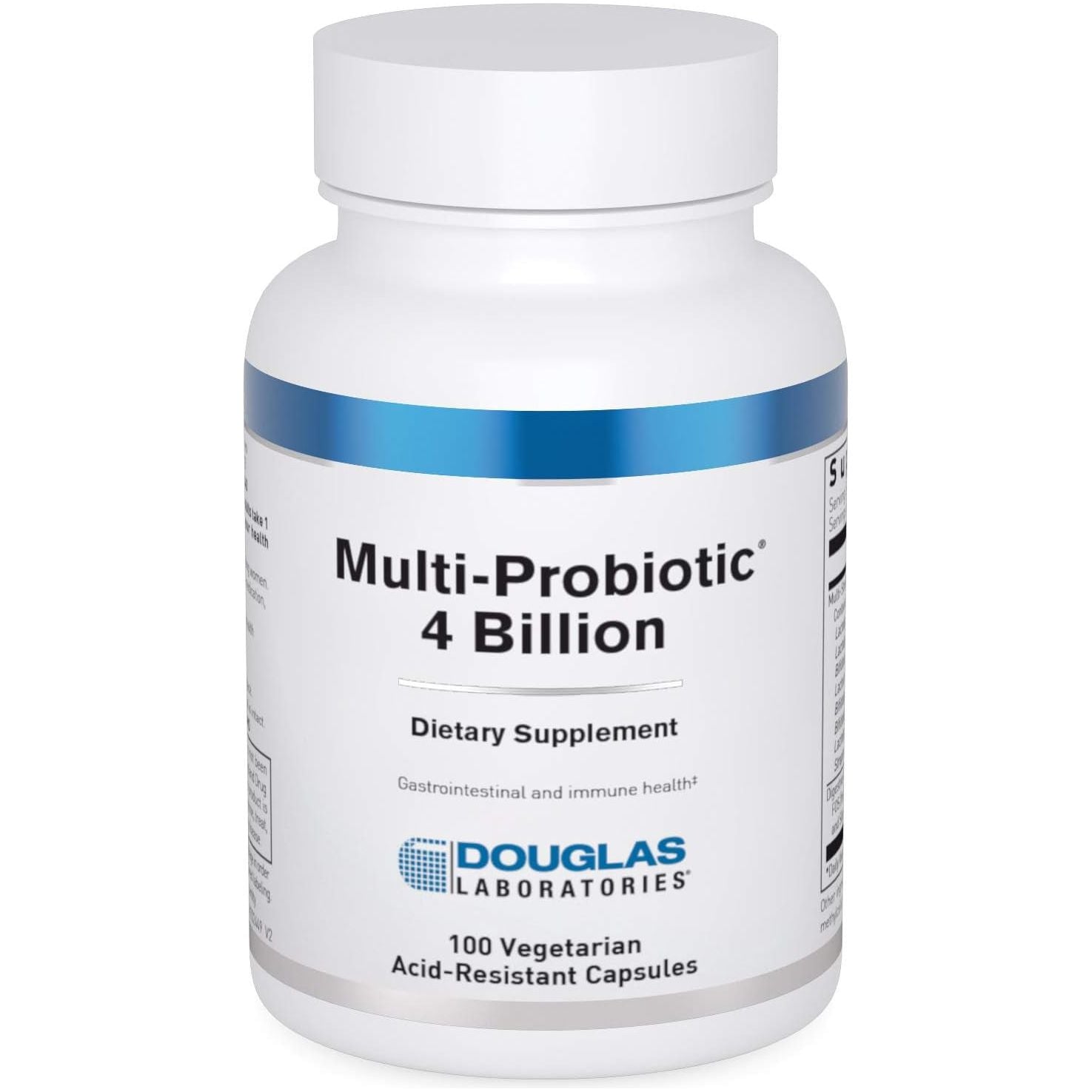 Douglas Laboratories | Multi-Probiotic 4 Billion | Support for Gastrointestinal and Immune Health - 100 Capsules