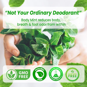 Original | Chlorophyll Deodorizing Supplement for Full Body Freshness - Fresh Underarms, Breath, Body & Feet | 50 Tabs