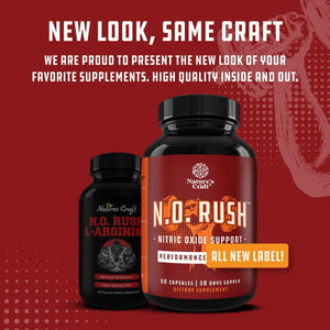 Nitric Oxide Booster Complex with L-Arginine & L-Citrulline – Amplifier for Increased Endurance