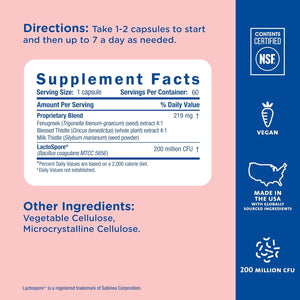 Mommy'S Bliss Postnatal Lactation Support Supplement with Probiotics (60 Servings)