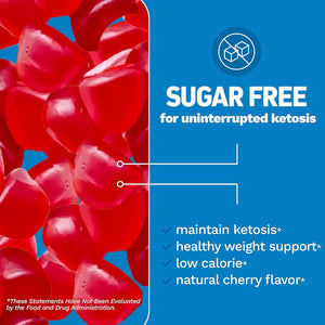 Herbtonics Keto Gummies with MCT + Collagen | Anti Aging, Hair Growth, Skin Care & Strong Nails