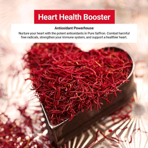 Right Health Nutra Saffron Supplements - Supports Mood | Focus | Digestion | Eye Health 60 Capsules