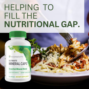 Youngevity Ultimate Mineral Caps™ - 70+ Essential Full Spectrum Trace Minerals (64 Capsule)