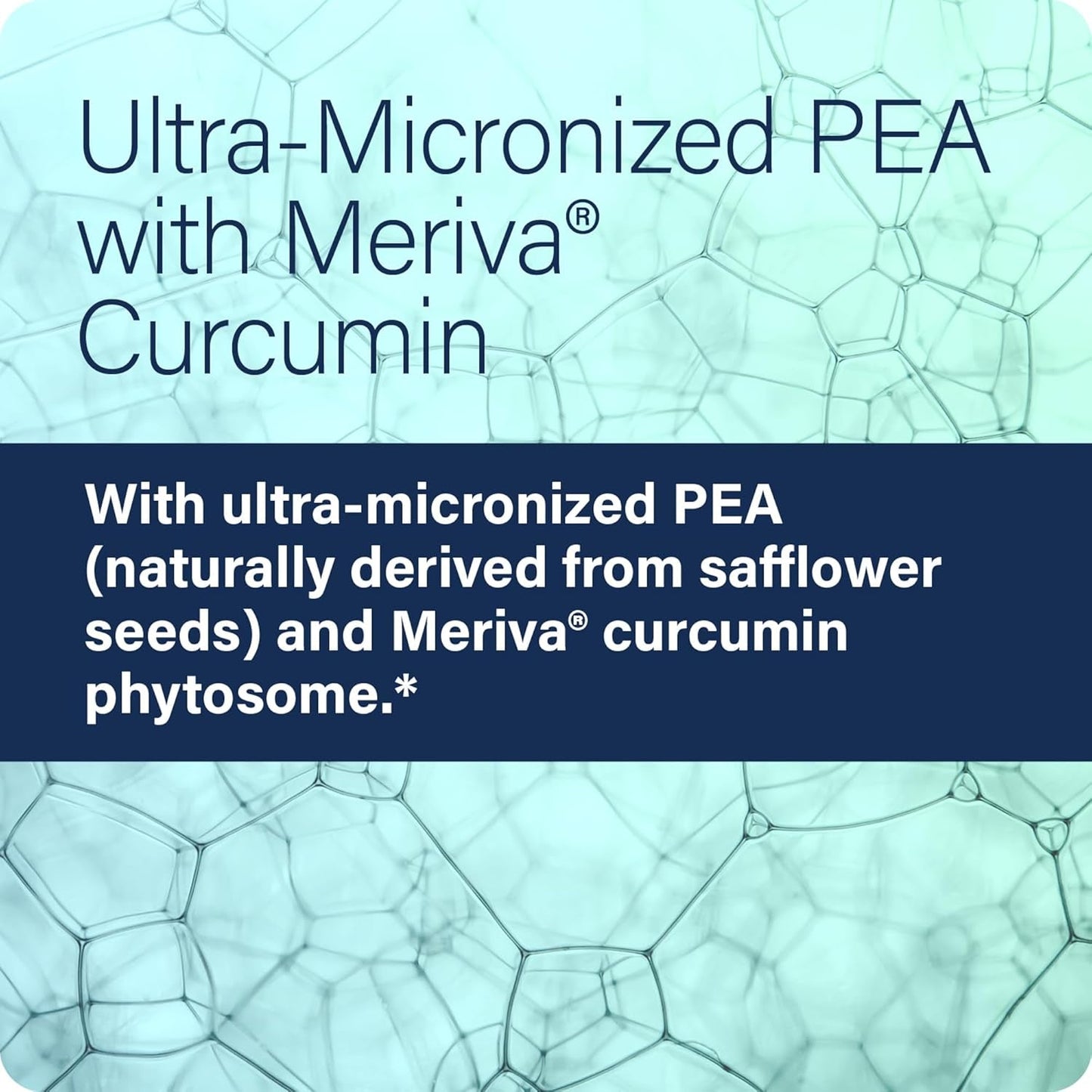 (Pea+, All-Natural Meriva Curcumin Supplement Helps Support Nervous, Immune, & Muscular Systems 60 Capsules