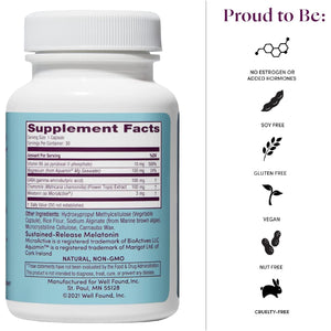 Womaness Let Me Sleep Supplement - Nighttime Sleeping Aid for Women (30 Capsules)