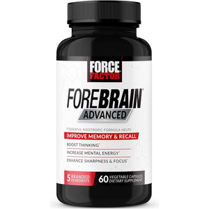 FORCE FACTOR Forebrain Advanced Brain Booster 60 Capsules
