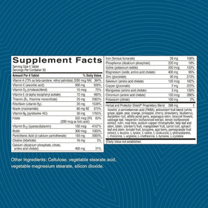 Nature'S Sunshine Super Supplemental: Complete Multivitamin with Minerals, Antioxidants & More 120 Tabs.