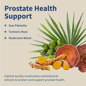 Snap Supplements Prostate Health Support Supplement, Saw Palmetto, Supports Male Urinary Tract Health 90 Capsules