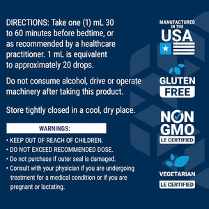 Life Extension Fast-Acting Liquid Melatonin (59 Servings)