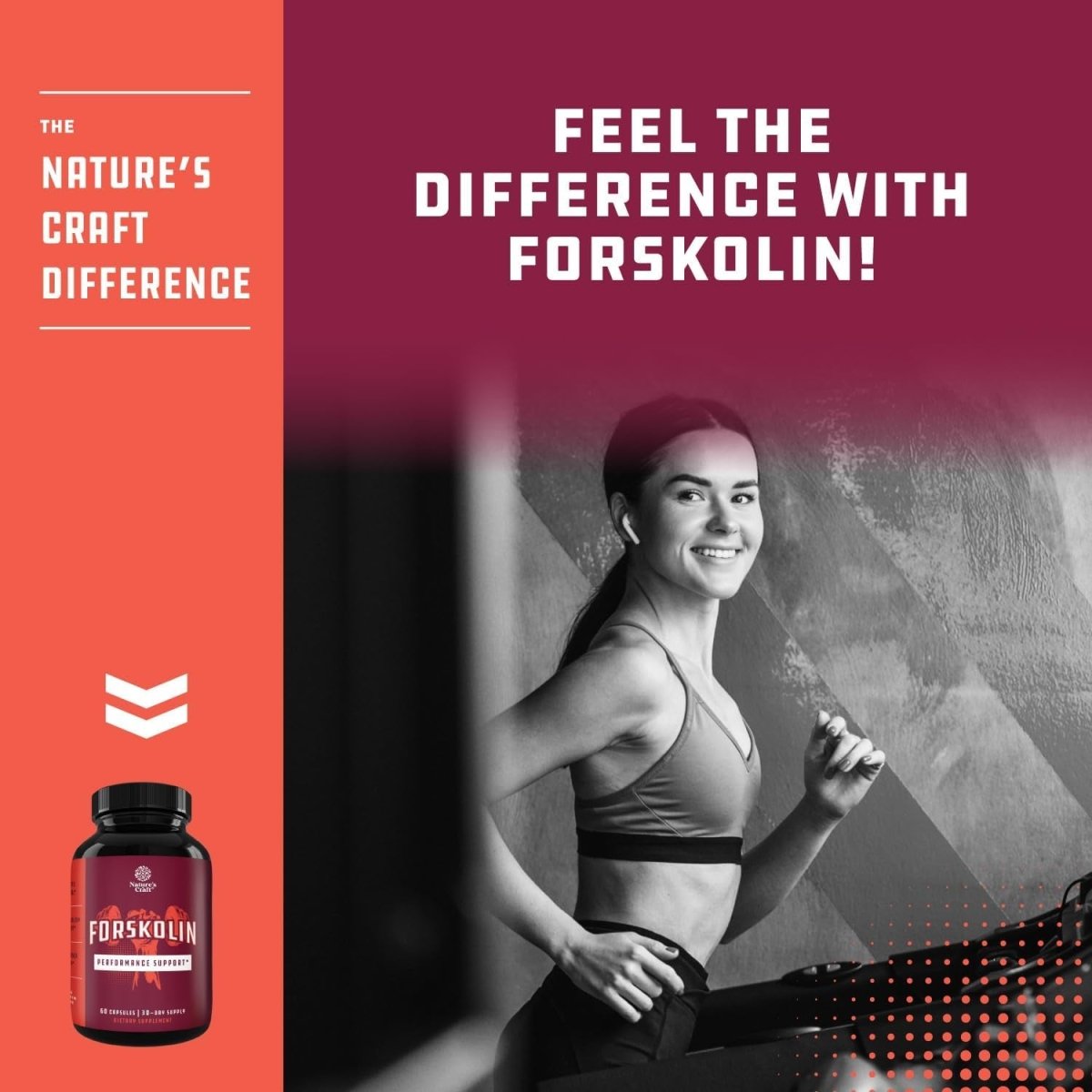 100% Forskolin Supplement - Pure Forskolin Extract Supplement for Women & Men 60 Capsules - Suppviv