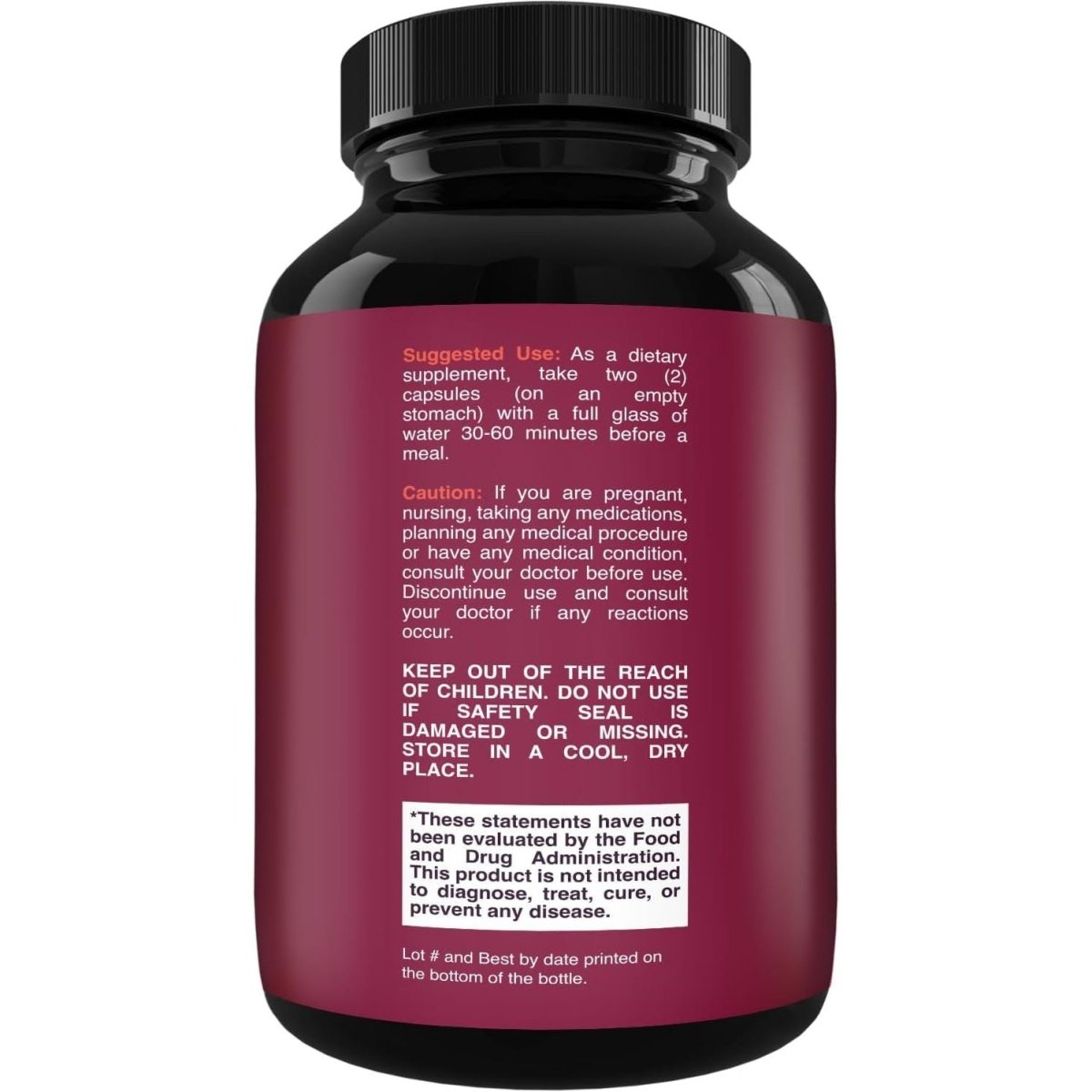 100% Forskolin Supplement - Pure Forskolin Extract Supplement for Women & Men 60 Capsules - Suppviv