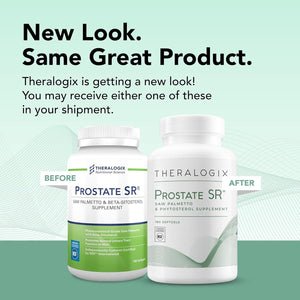 Theralogix Prostate SR Saw Palmetto & Beta-Sitosterol Supplement - Supports Healthy Urinary Tract Function in Men - 180 Softgels