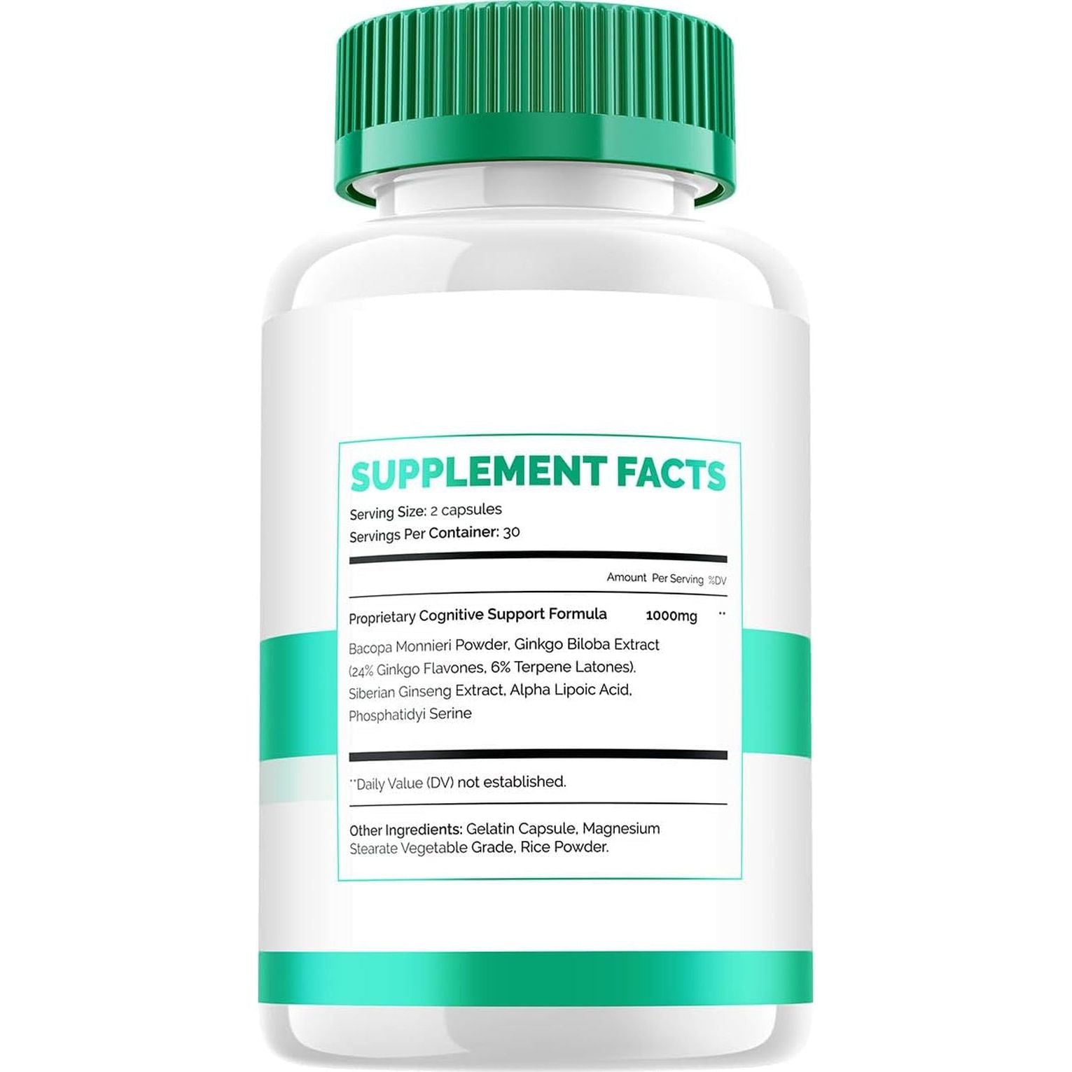 Vertigenics Supplement Capsules – Optimum Balance, Focus, Concentration, 60 Capsules