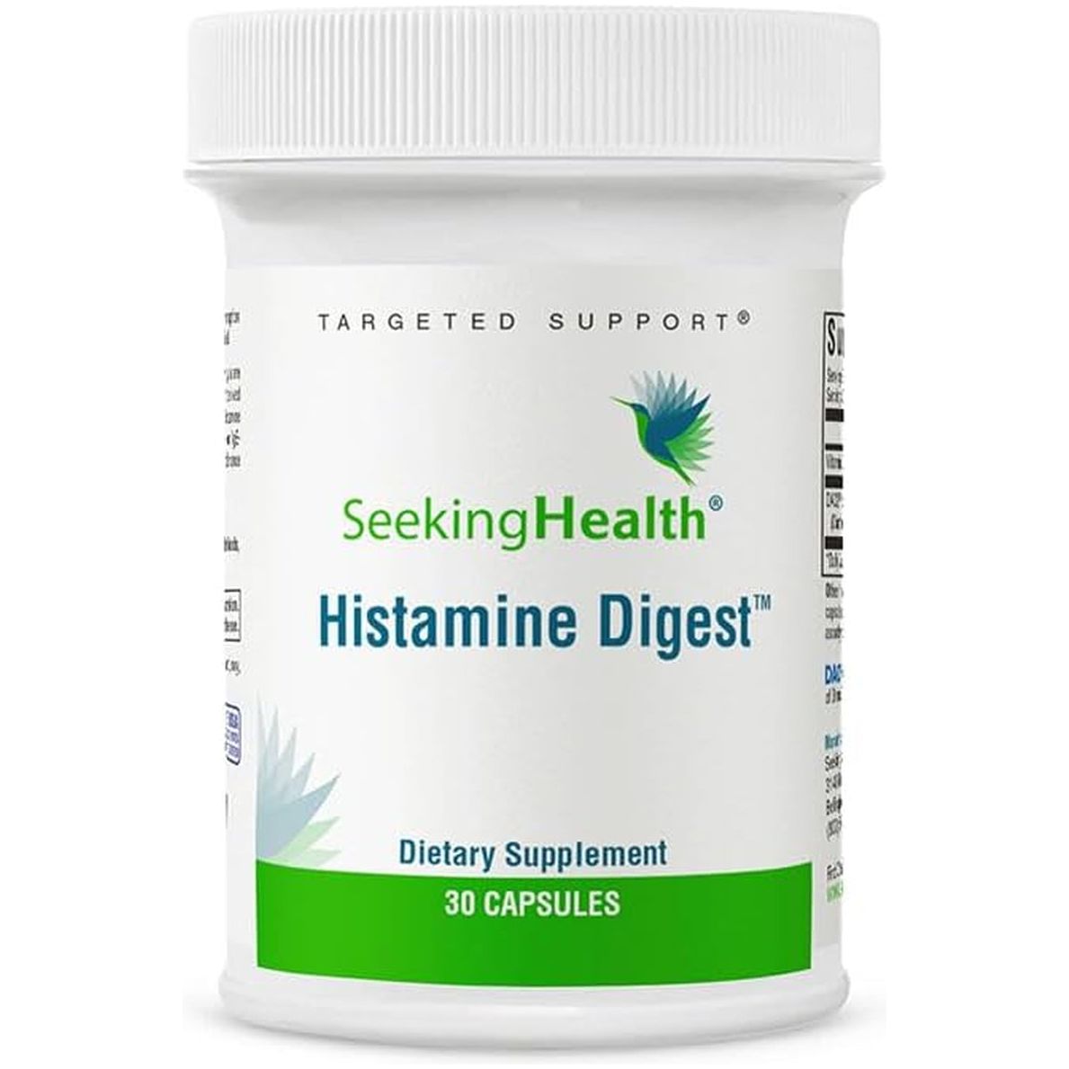 Seeking Health Histamine Digest - Digestive Enzyme Support for Histamine Intolerance - 30 Capsules